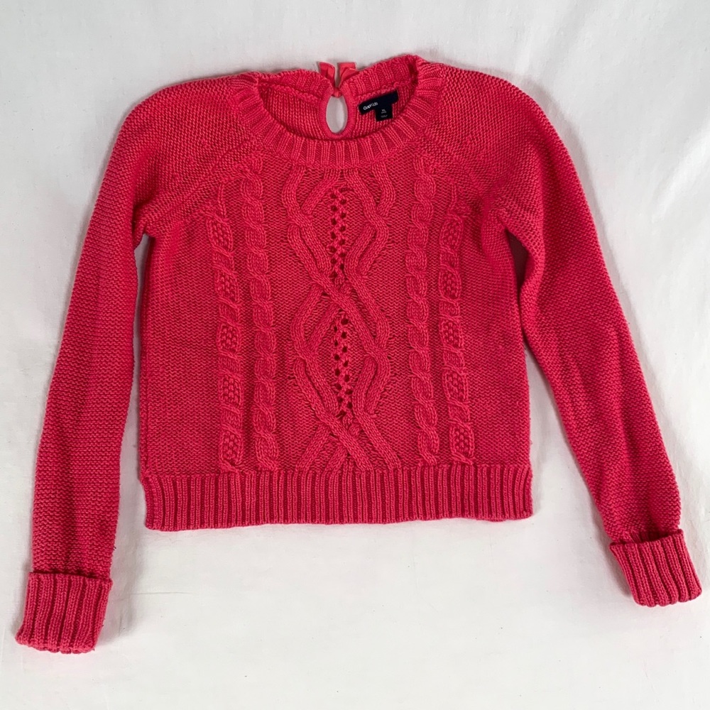 GAP kids pink sweater